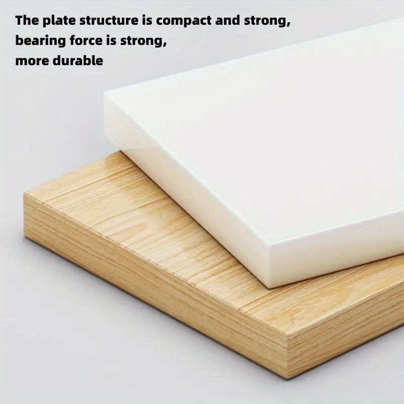 Double Layer Drawer Bedside Cabinet - Yellow and White